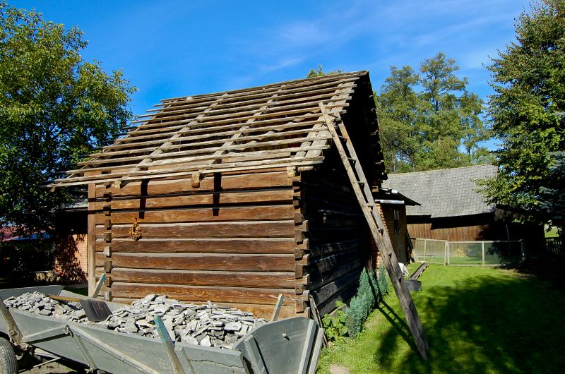 Barn Roof Installation